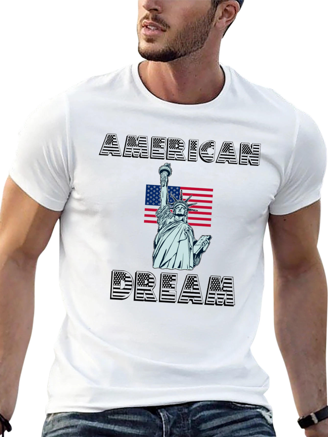 American Dream Statue of Liberty Graphic Tee