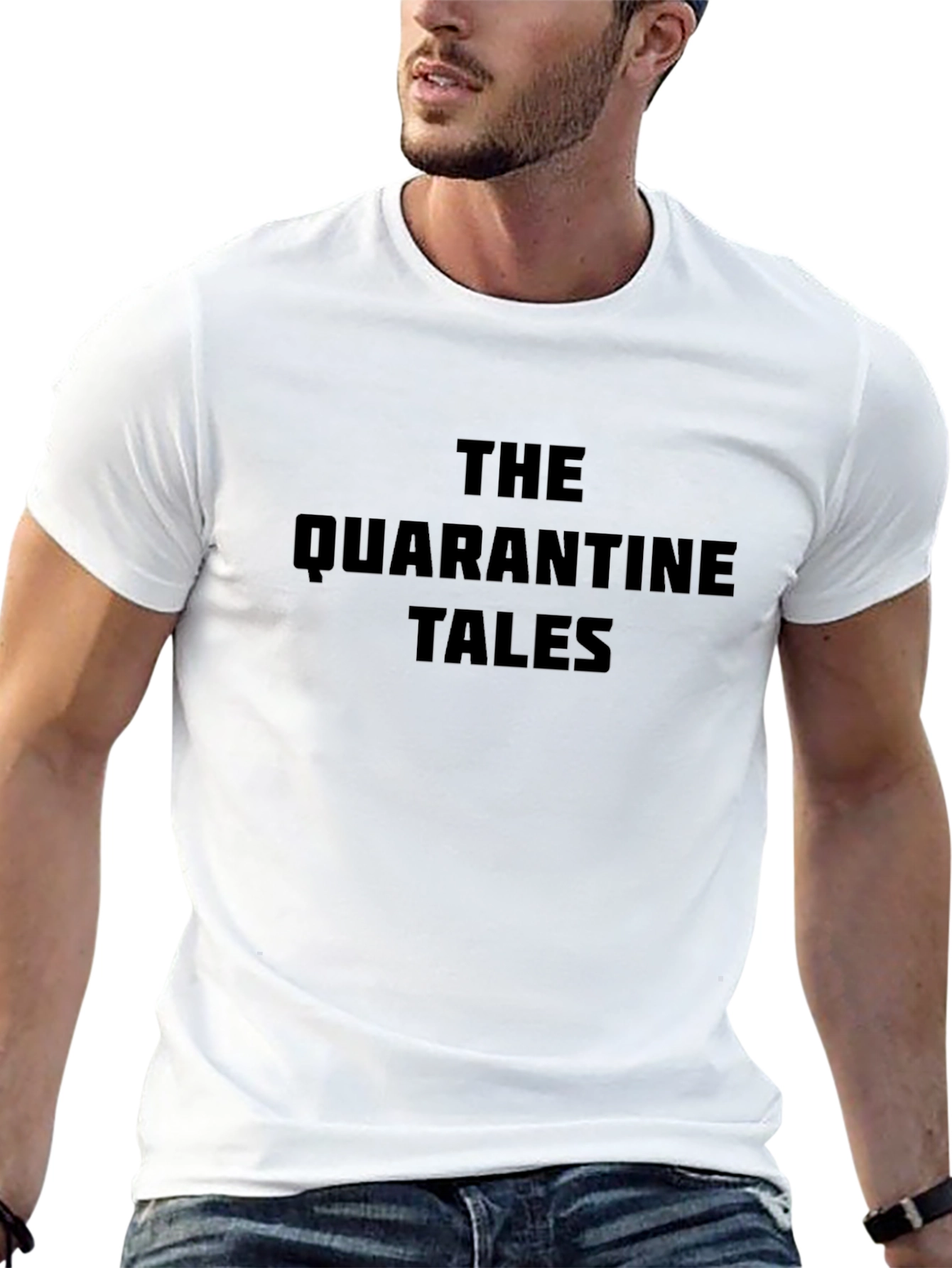 The Quarantine Tales T-Shirt - Black Graphic Tee