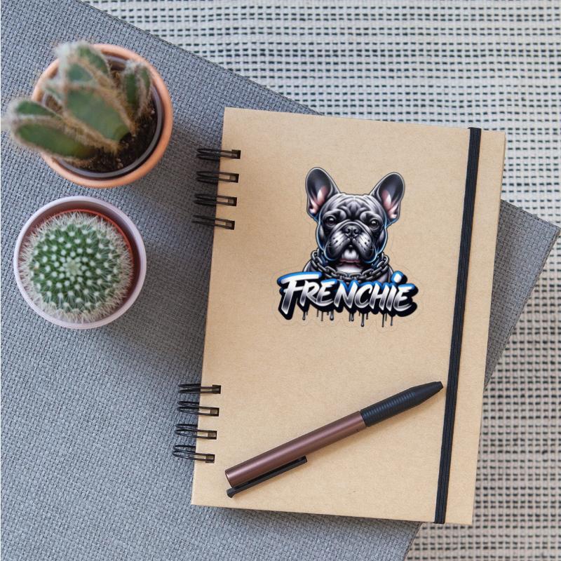 French Bulldog Graffiti Style Illustration