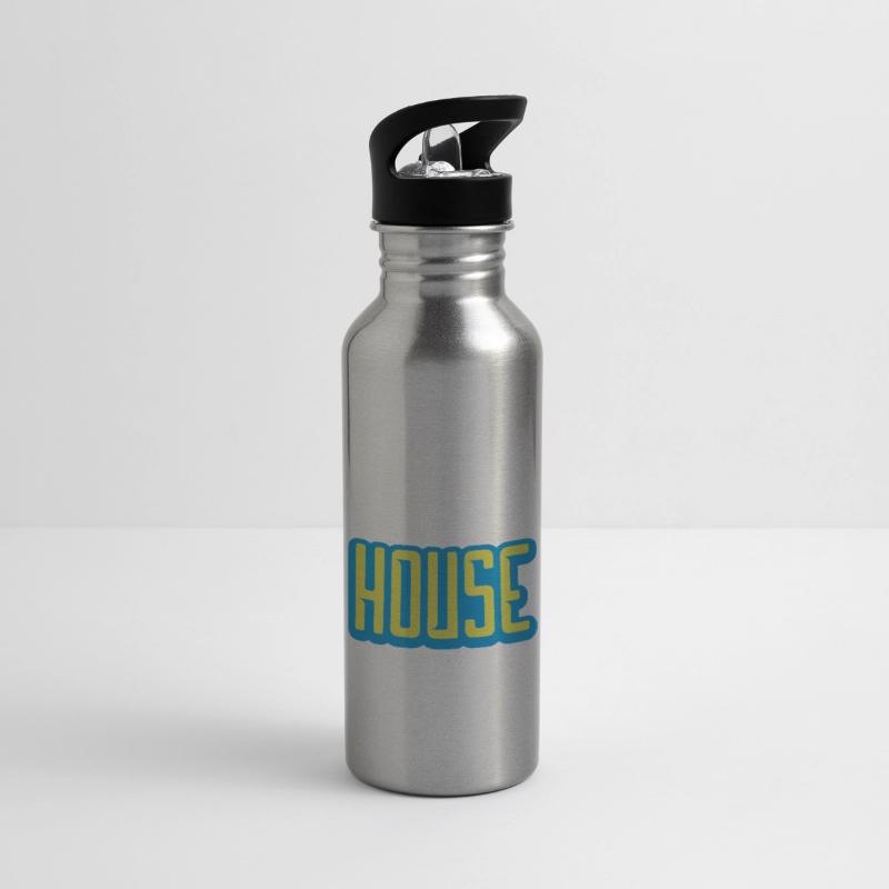 House lettering logo design