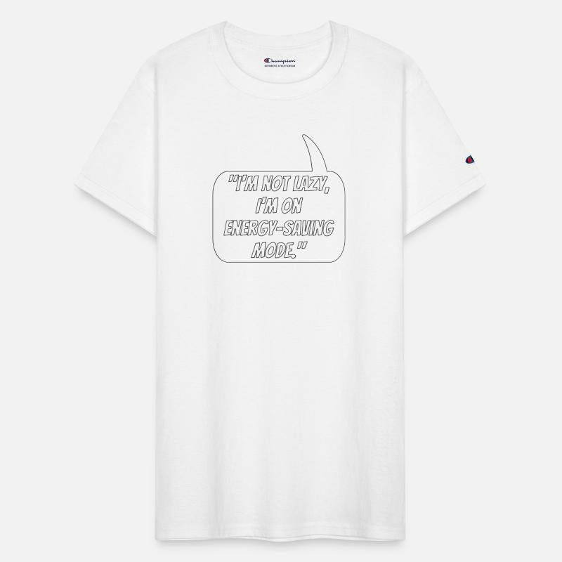 I'm not lazy, I'm on energy-saving mode