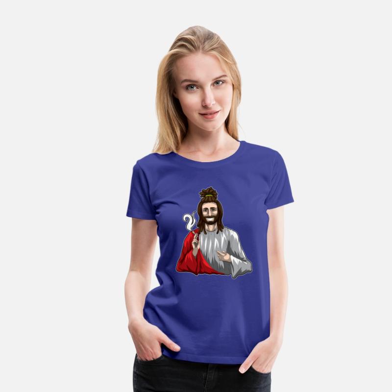 Jesus Smokes Weed - Cannabis Lord - Rasta Stoner