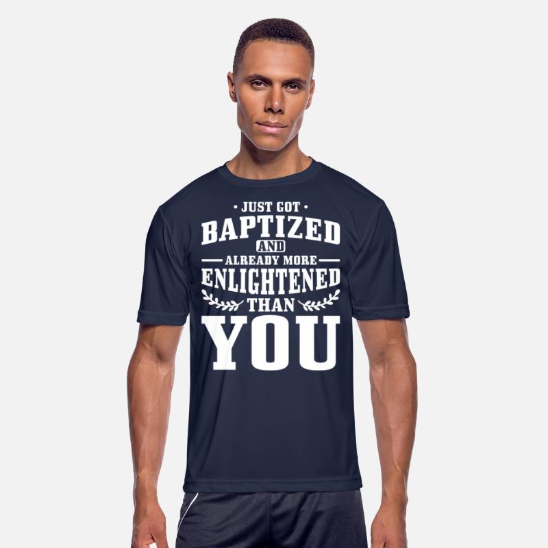 Just Got Baptized And Already More Enlightened
