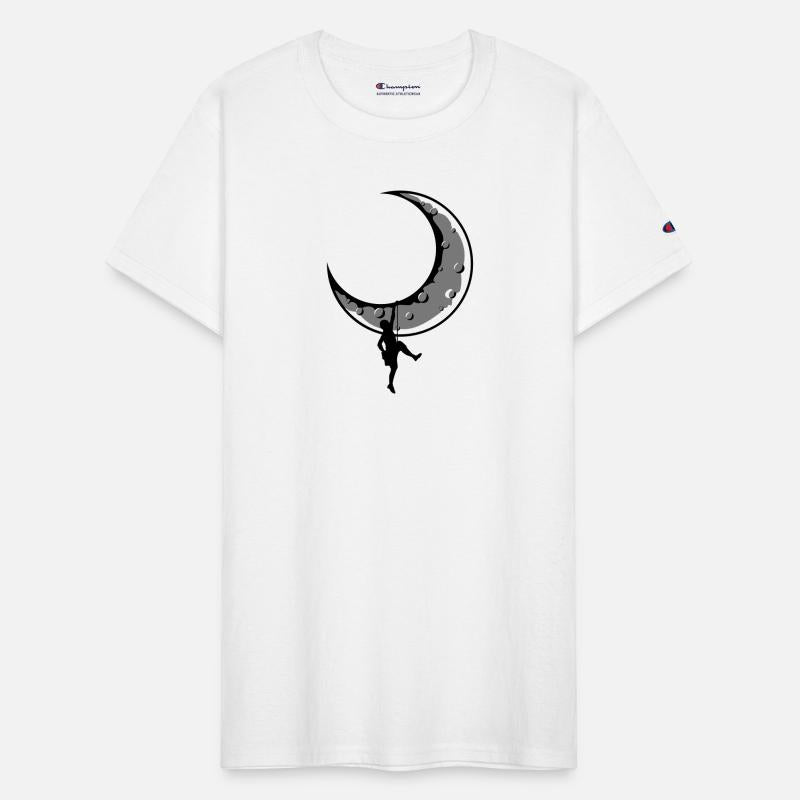 Mountaineer logo moon climber