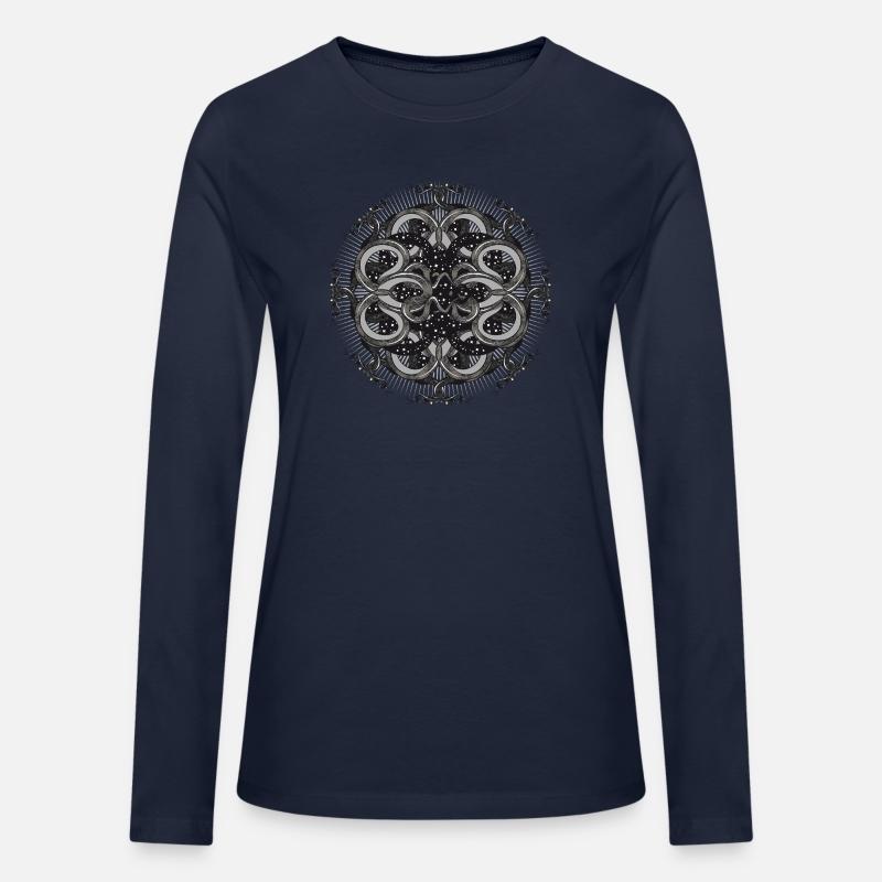 Mystical Snake Mandala with a Cosmic Flair