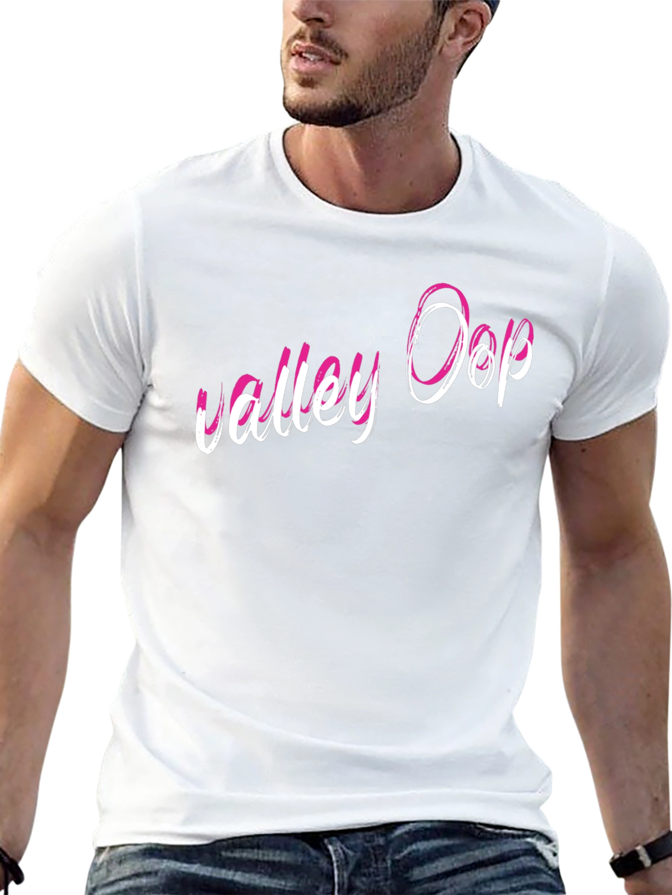Valley Oop Graphic T-Shirt - Stylish Cotton Tee