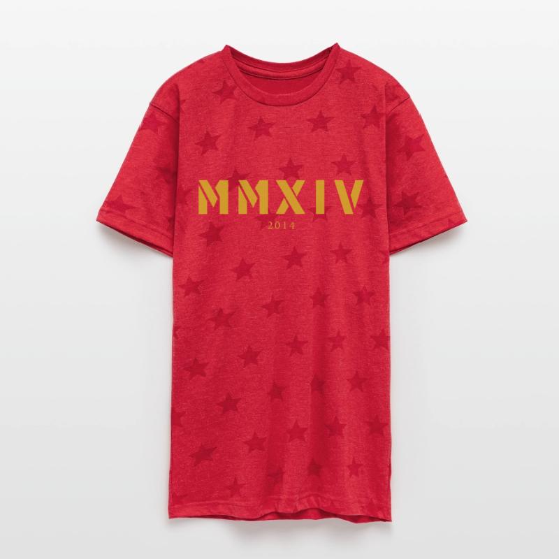 Roman numeral Year of birth Made in 2014