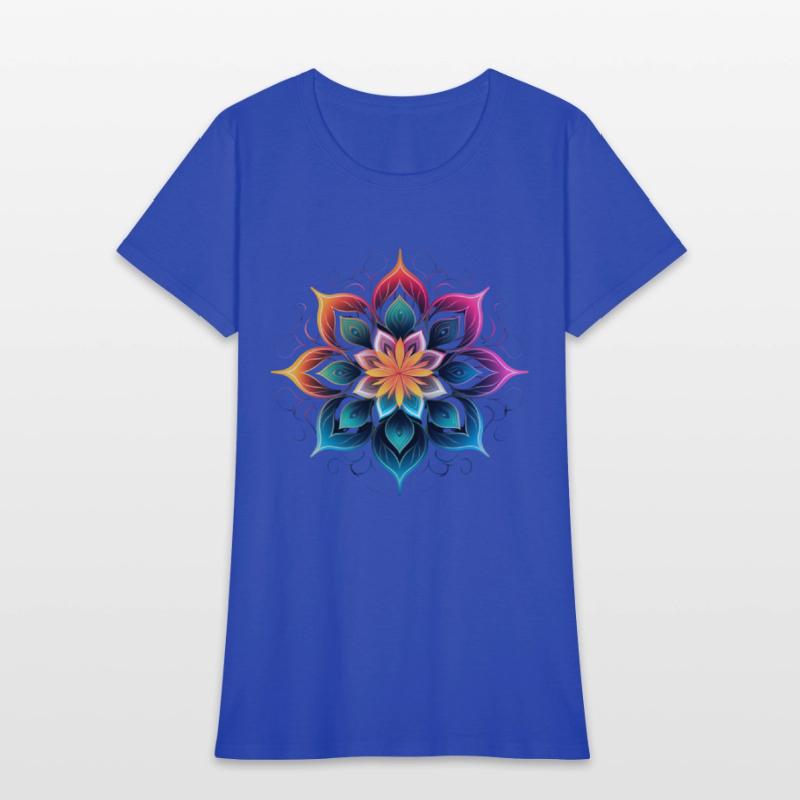 SIMPLE COLORED MANDALA