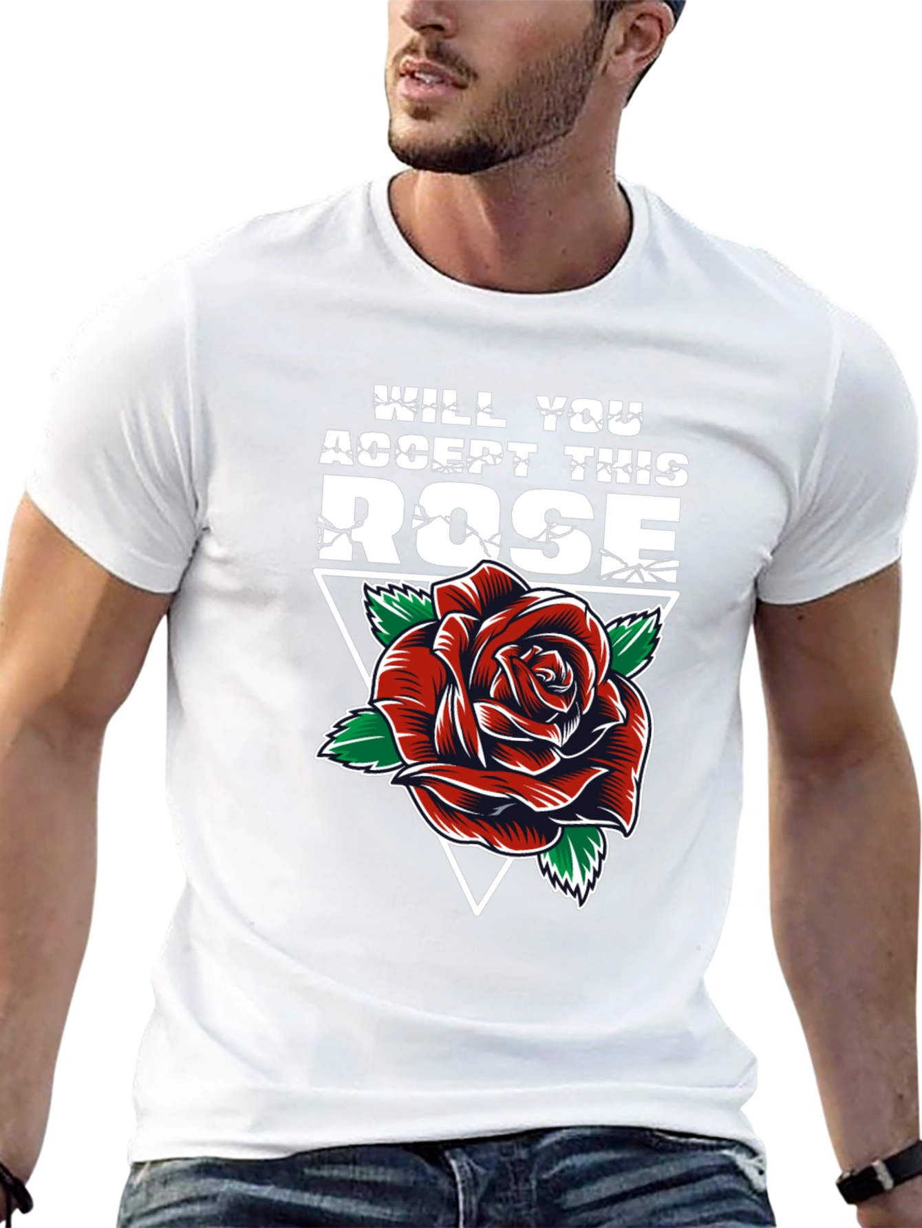Will You Accept This Rose Graphic Tee