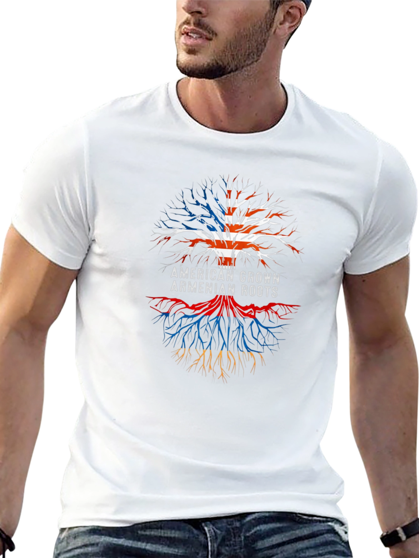 American Grown Armenian Roots T-Shirt