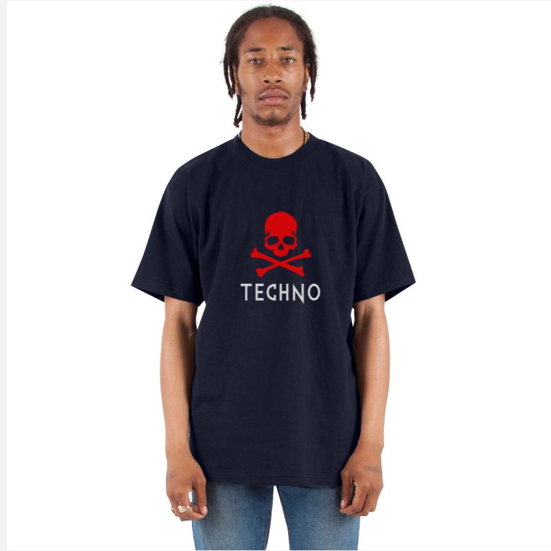 Techno music logo
