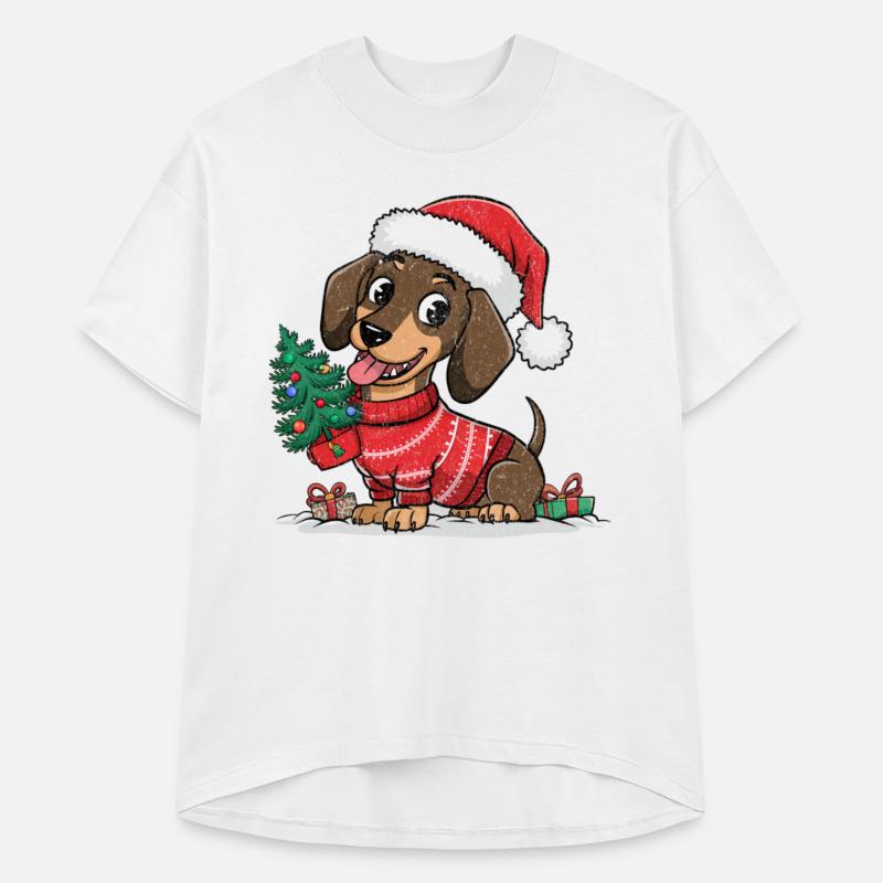 the ever cheerful christmas dog