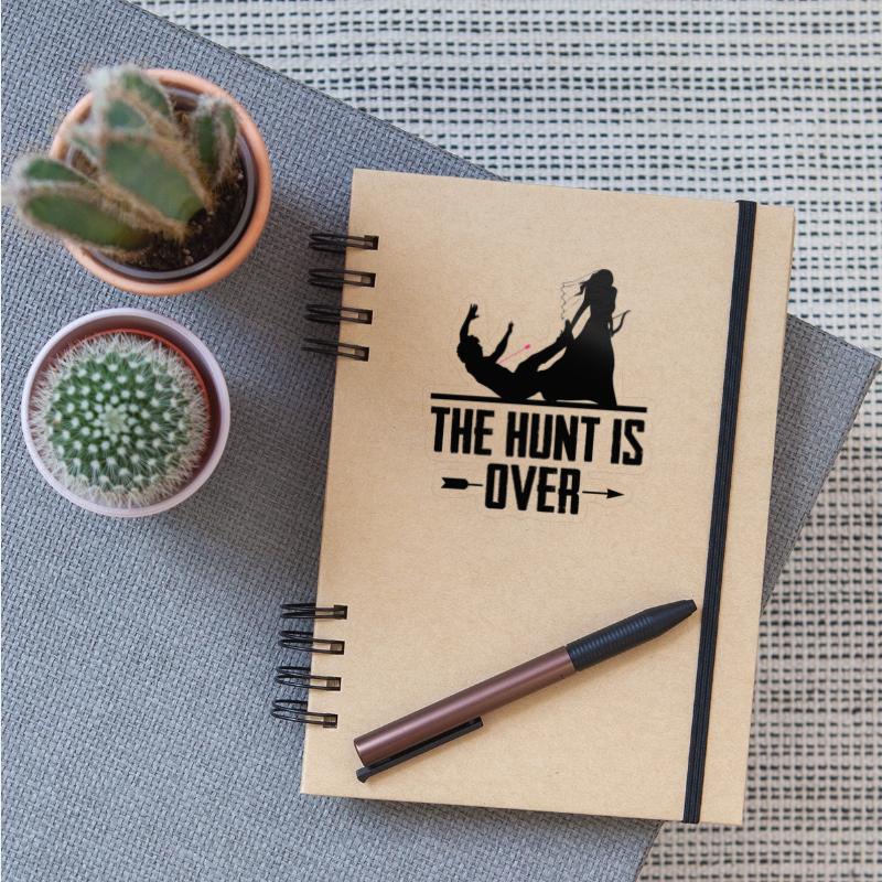 The hunt is over marriage wedding gift t-shirts