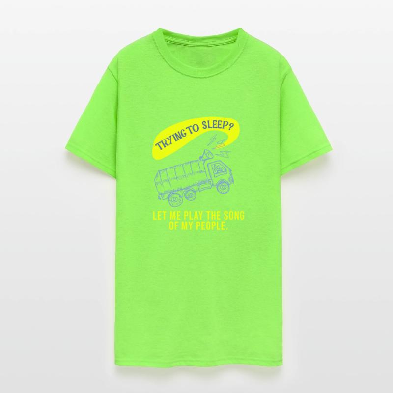 Trying to sleep Design for a Garbage Man