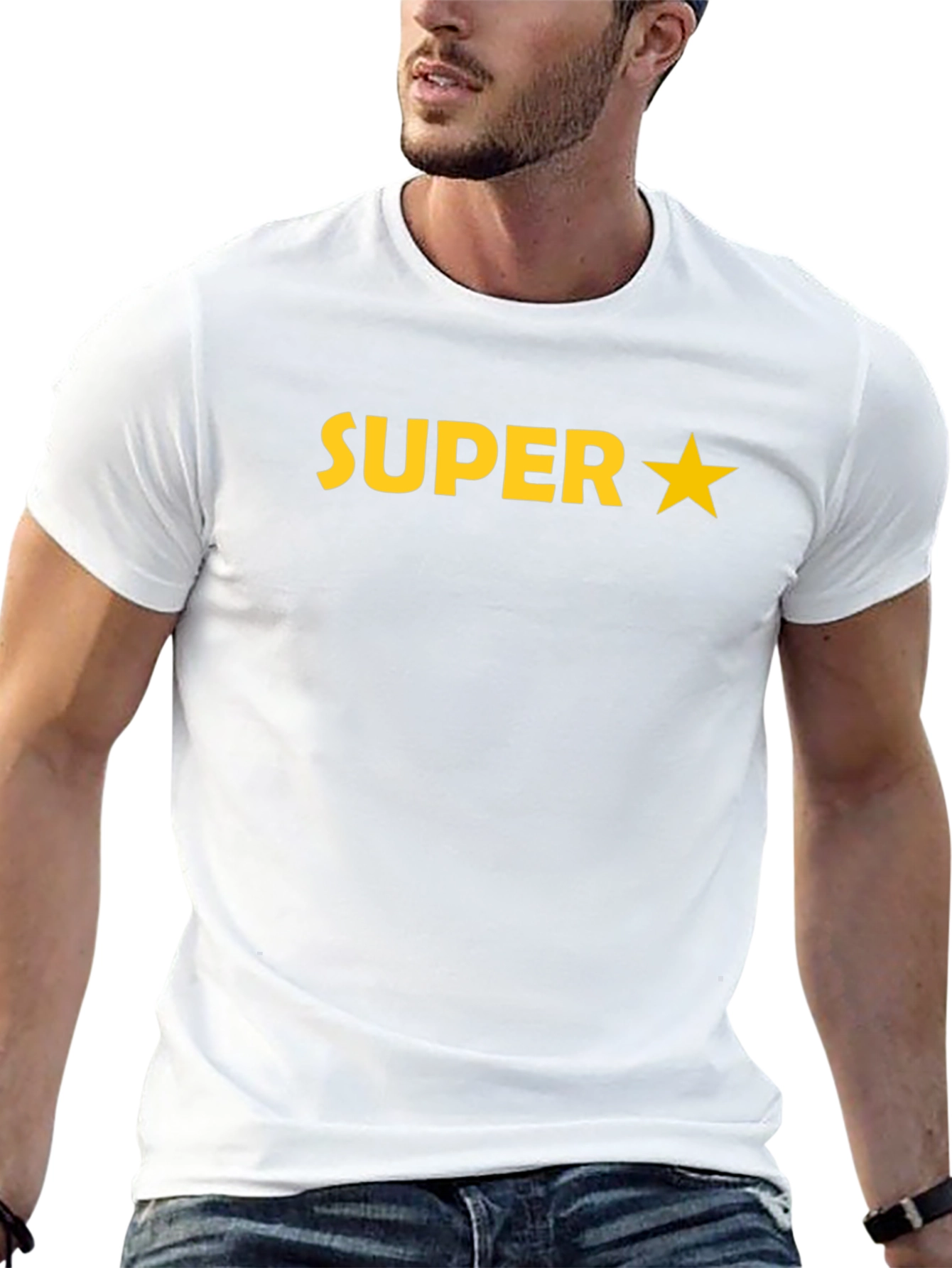 Super Star Black T-Shirt