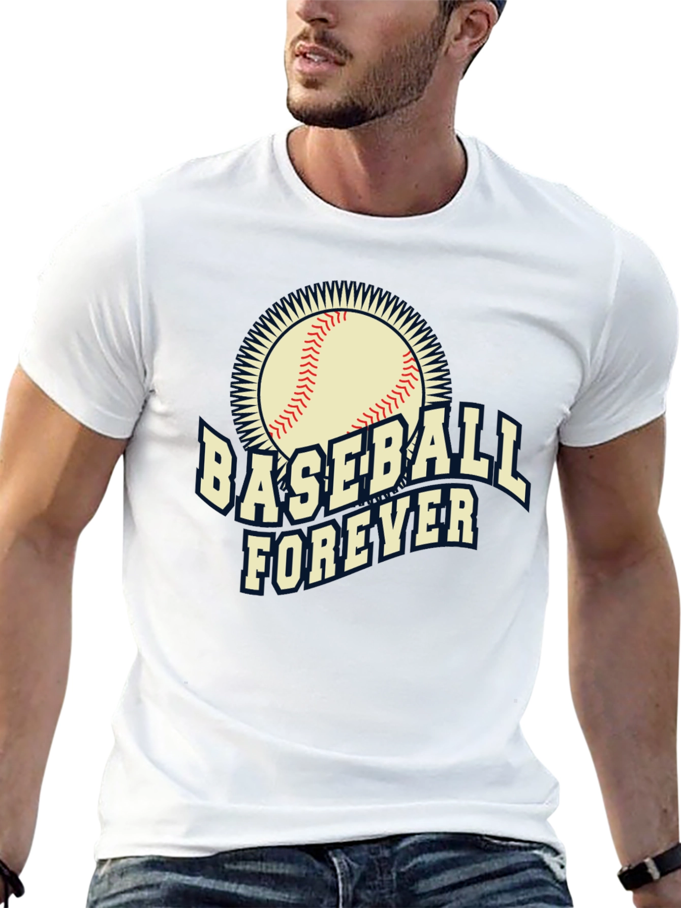 Baseball Forever Graphic Tee