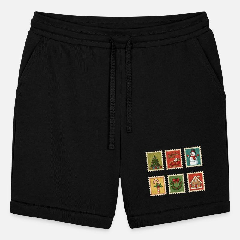 Vintage Christmas Stamps Design