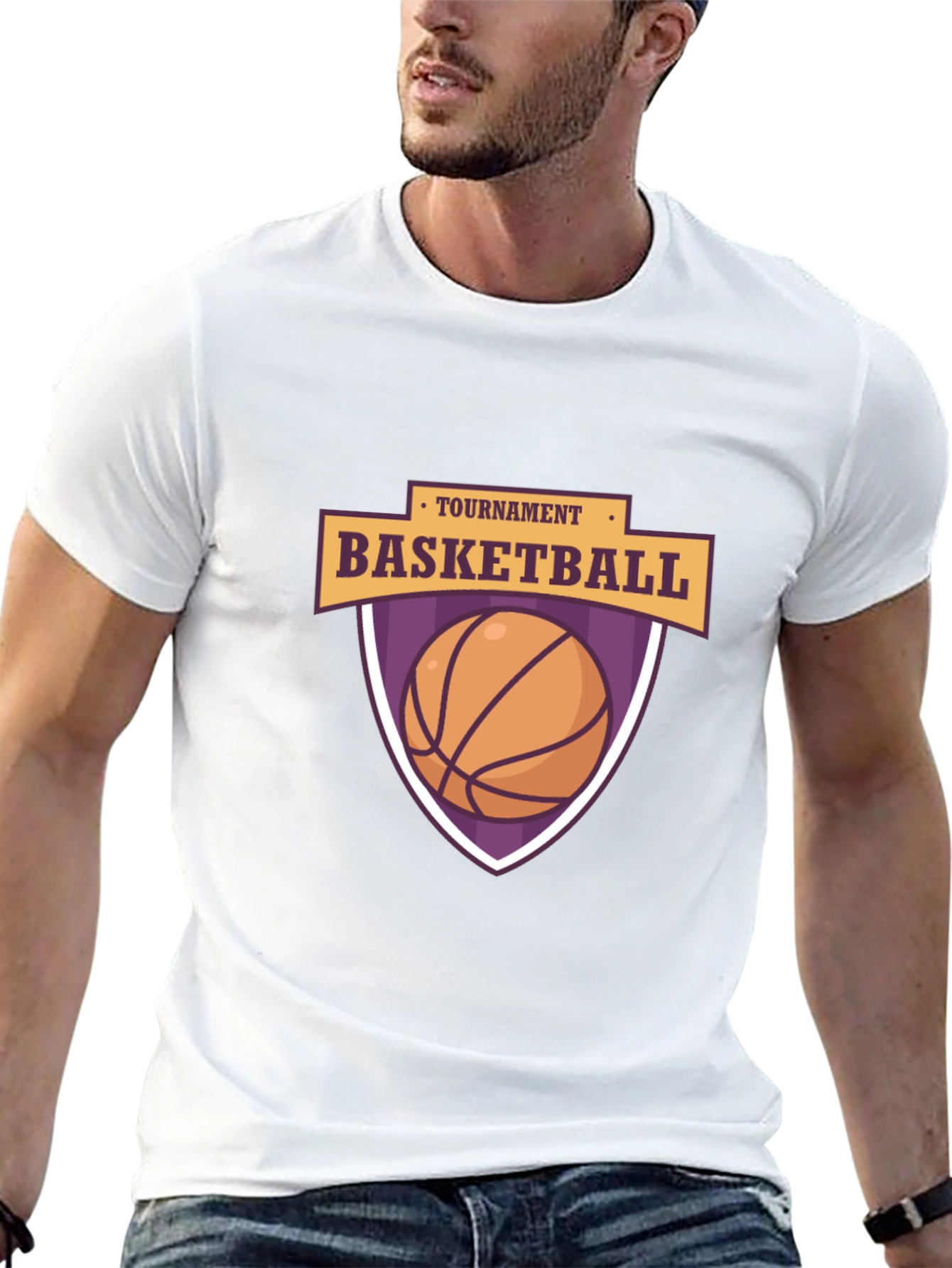 Basketball Tournament Graphic T-Shirt