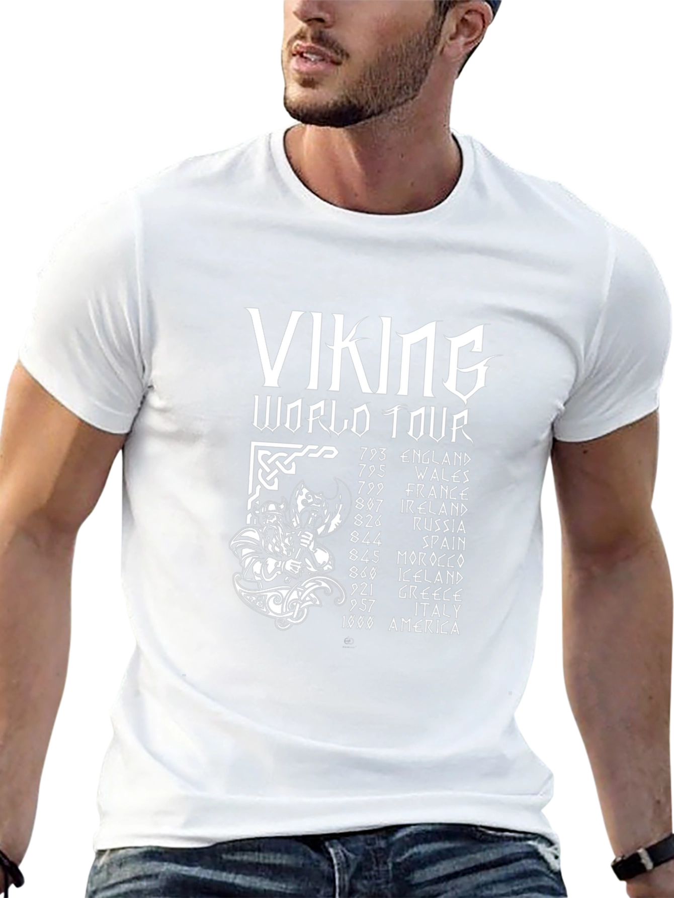 Viking World Tour Black T-Shirt