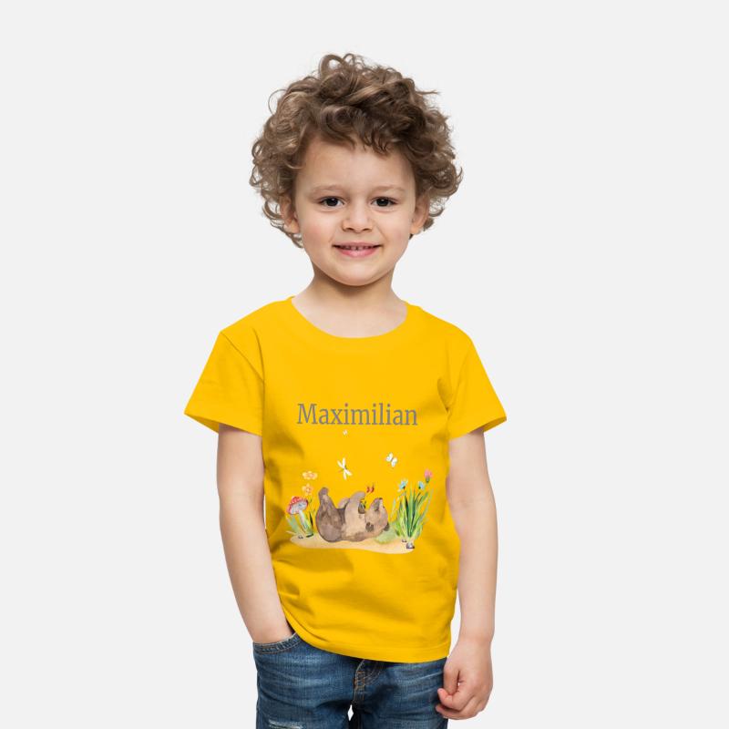 Waldtier Bär Flowers Name Maximilian