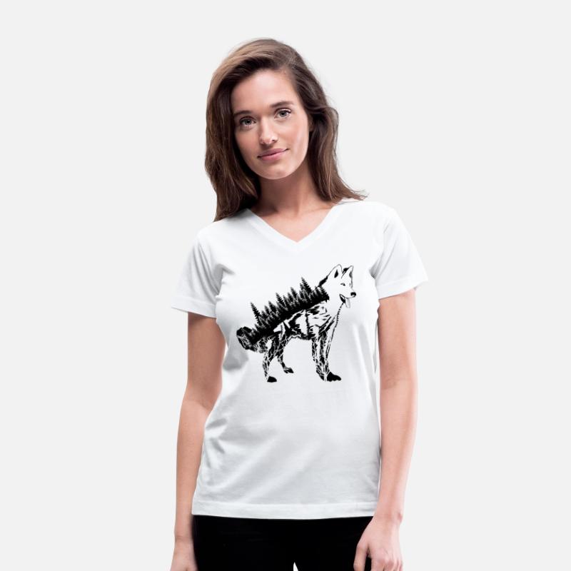 White Shepherd Dog Forest Outdoor Dogs