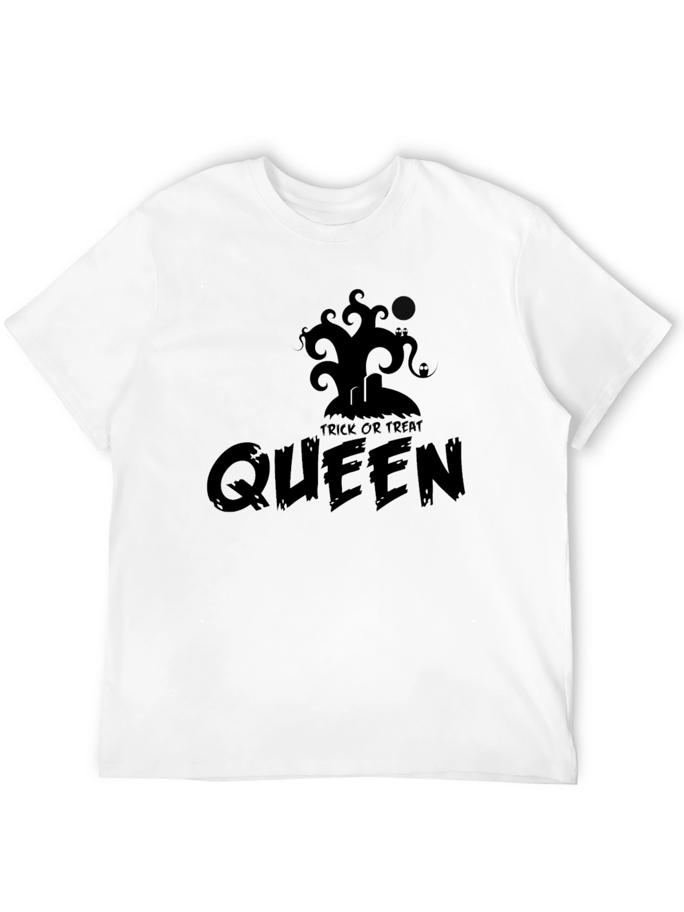 Trick or Treat Queen Halloween T-Shirt