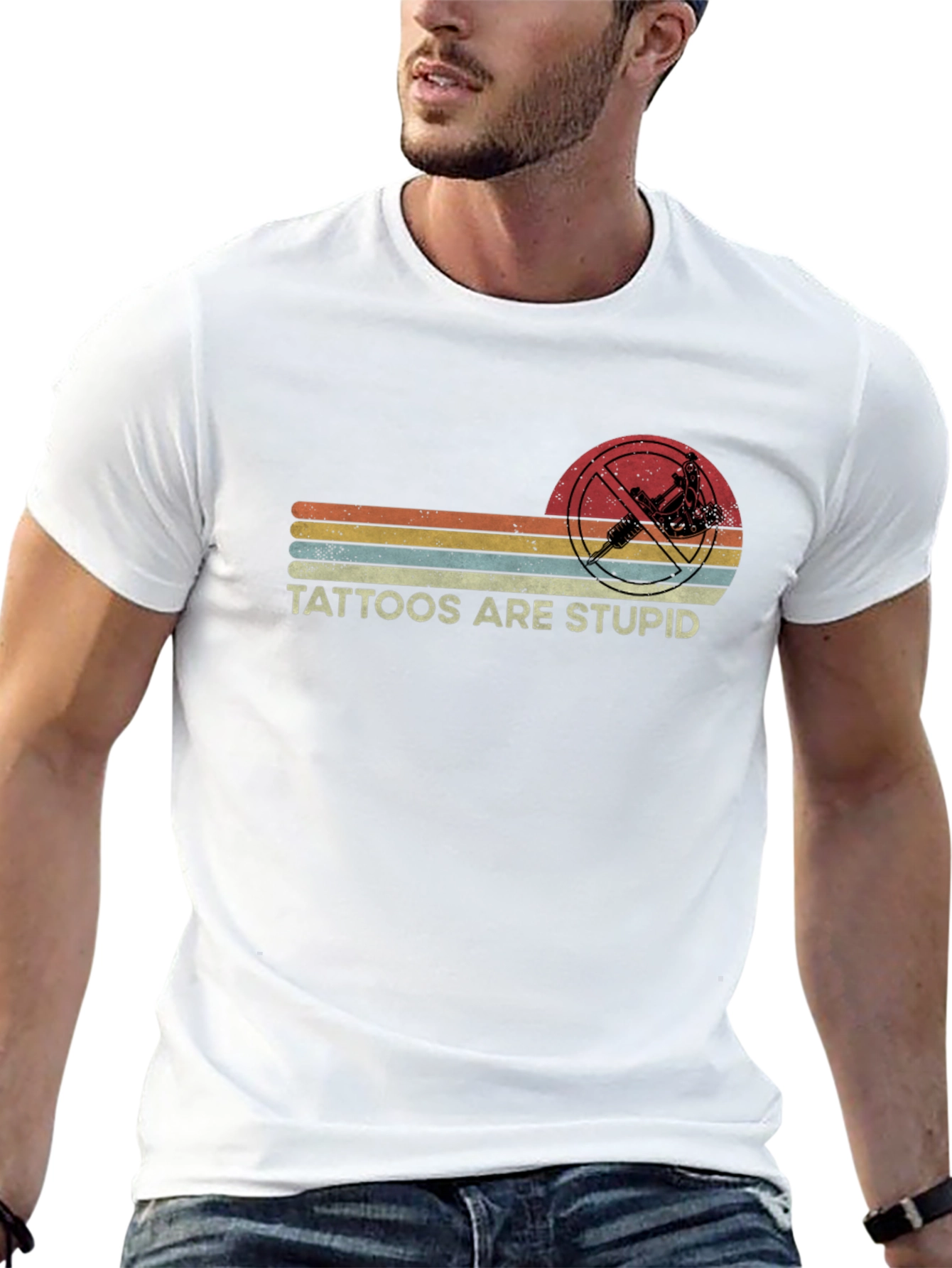 Tattoos Are Stupid Graphic Tee