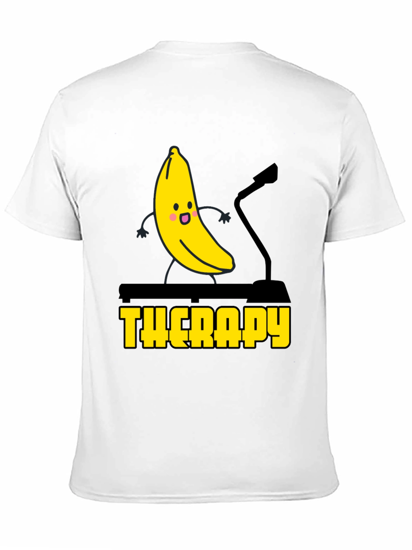 Banana Therapy Graphic Tee - Black