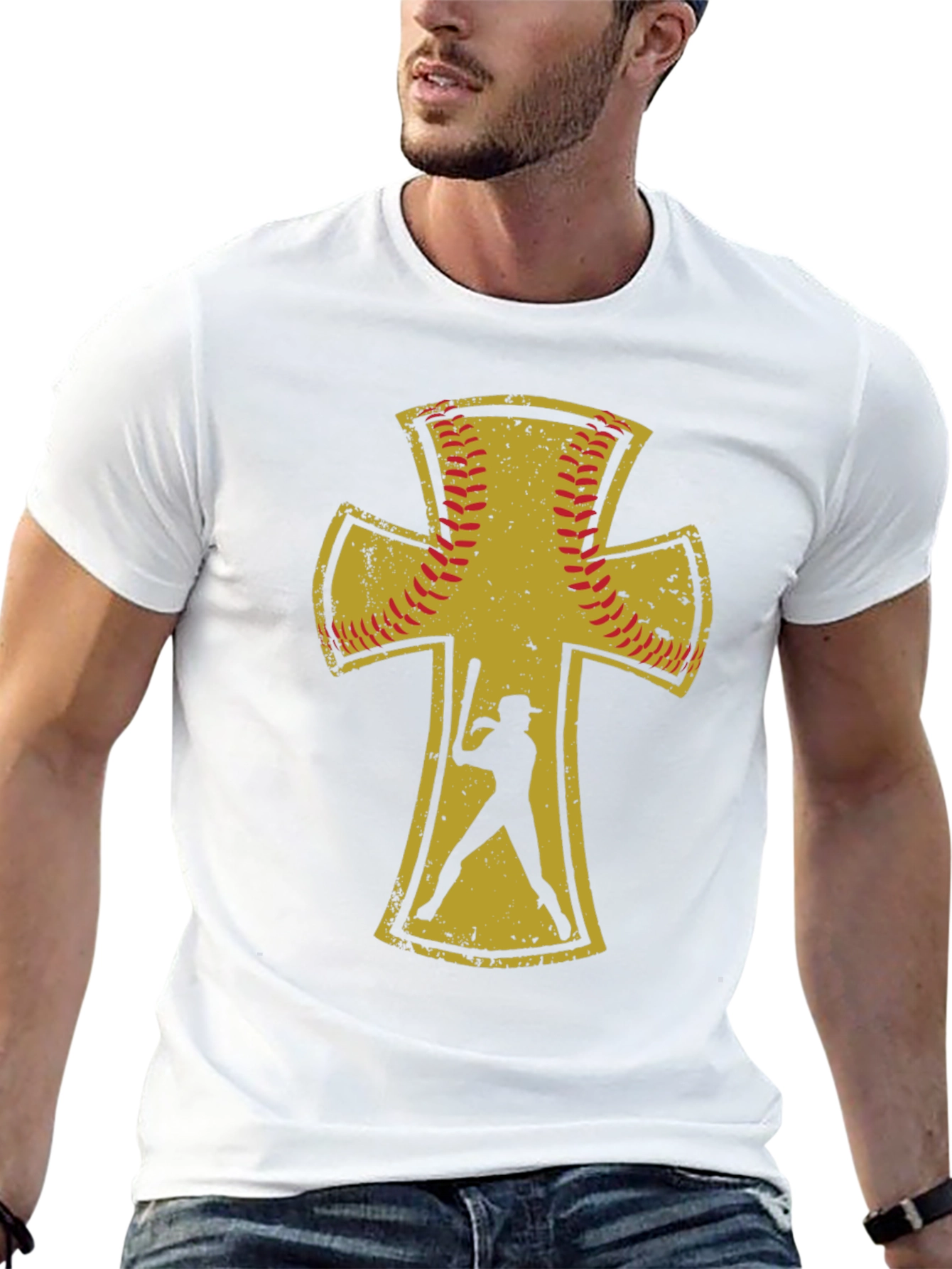 Baseball Cross T-Shirt