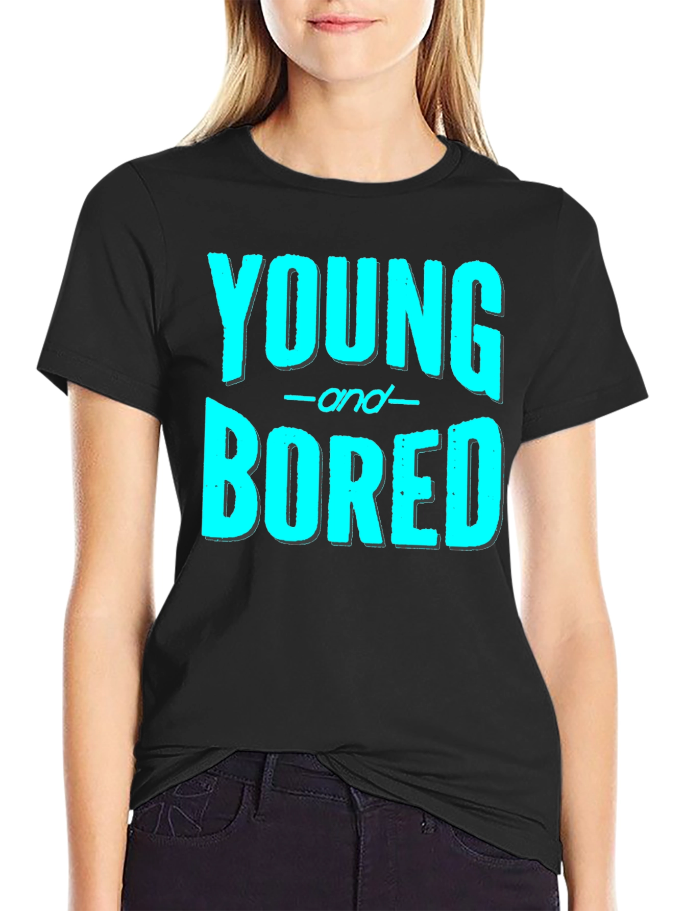 Young and Bored Graphic Tee