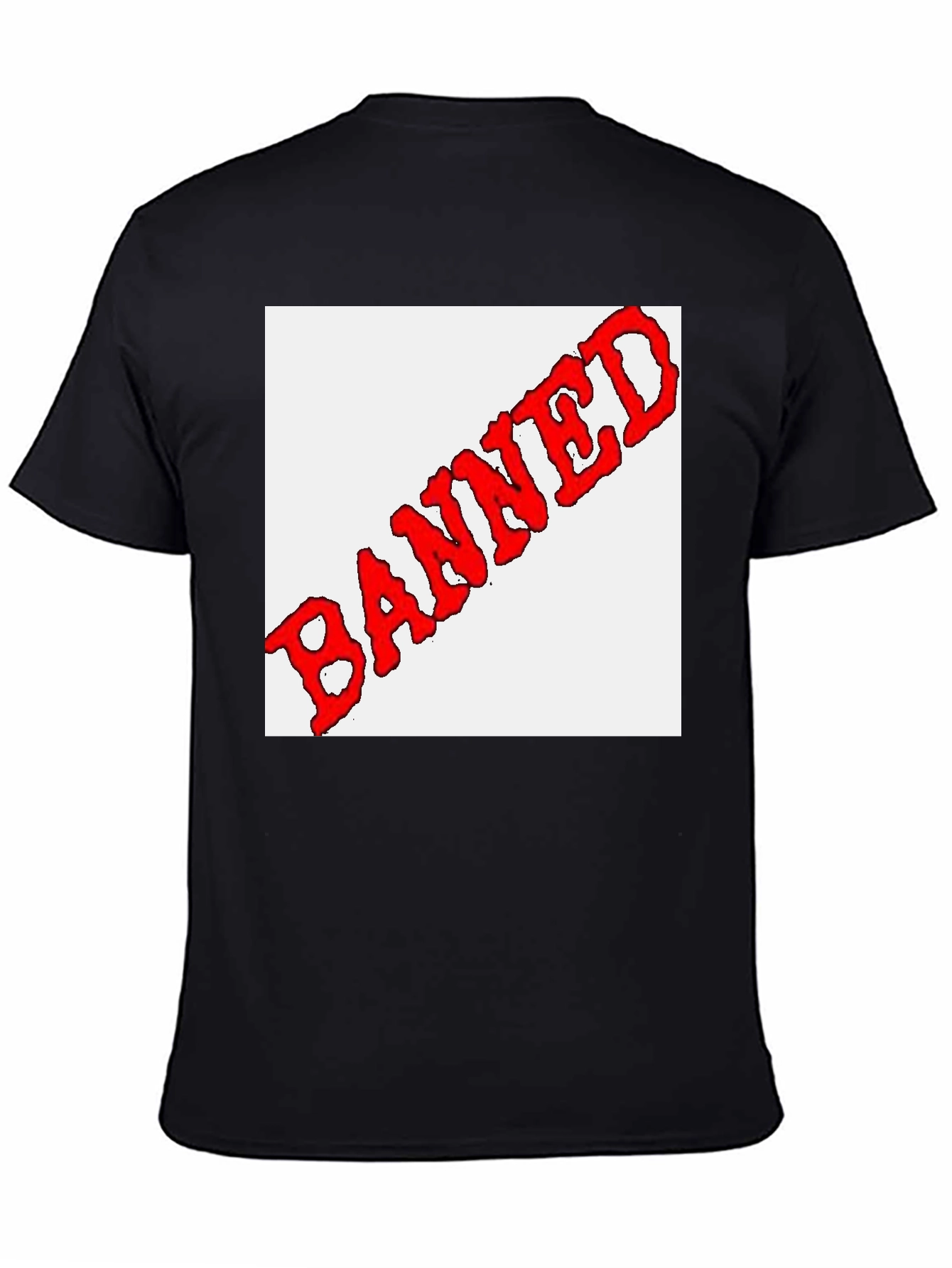 BANNED Graphic Tee - Edgy Statement T-Shirt
