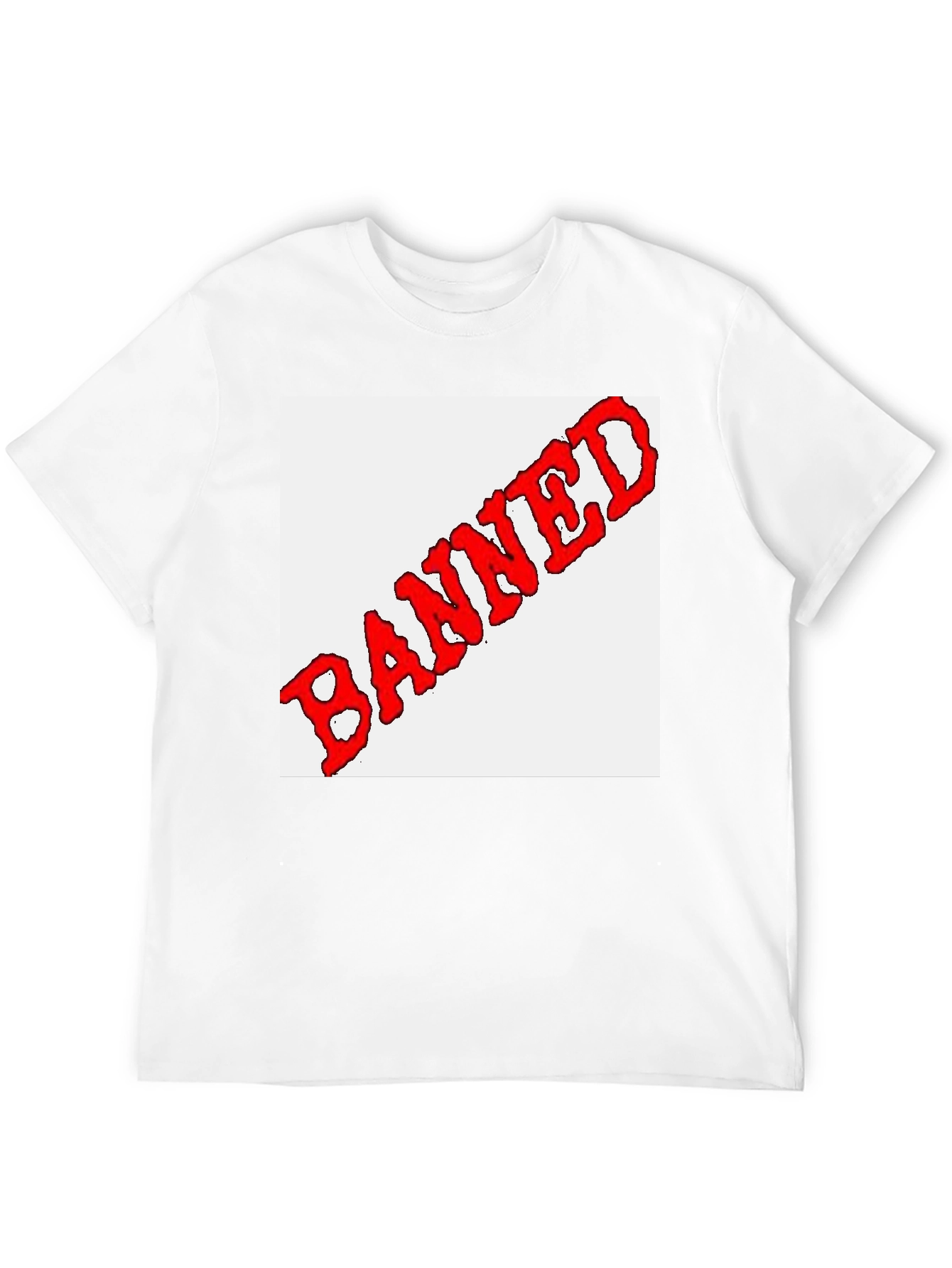 BANNED Graphic Tee - Edgy Statement T-Shirt