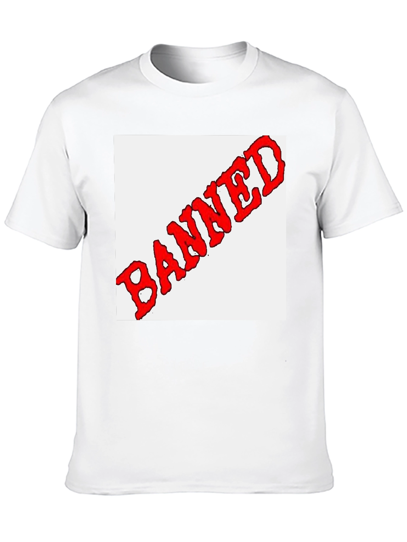 BANNED Graphic Tee - Edgy Statement T-Shirt