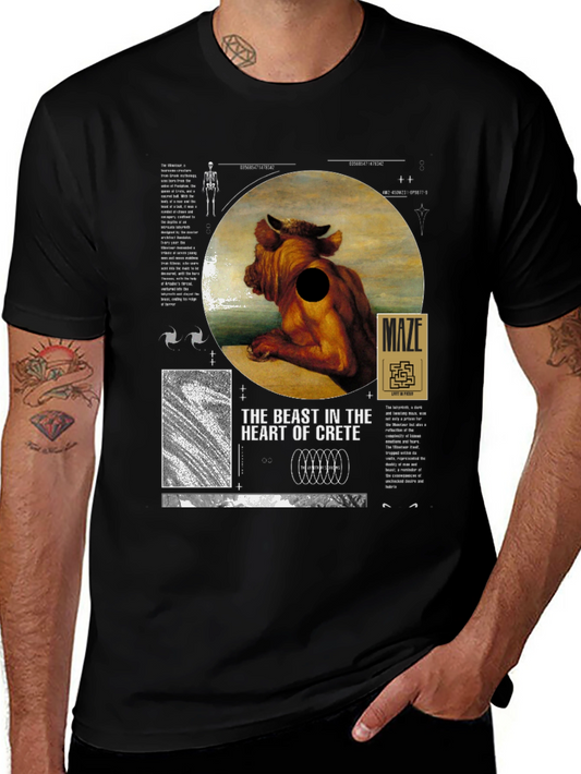 The Beast in the Heart of Crete Graphic Tee