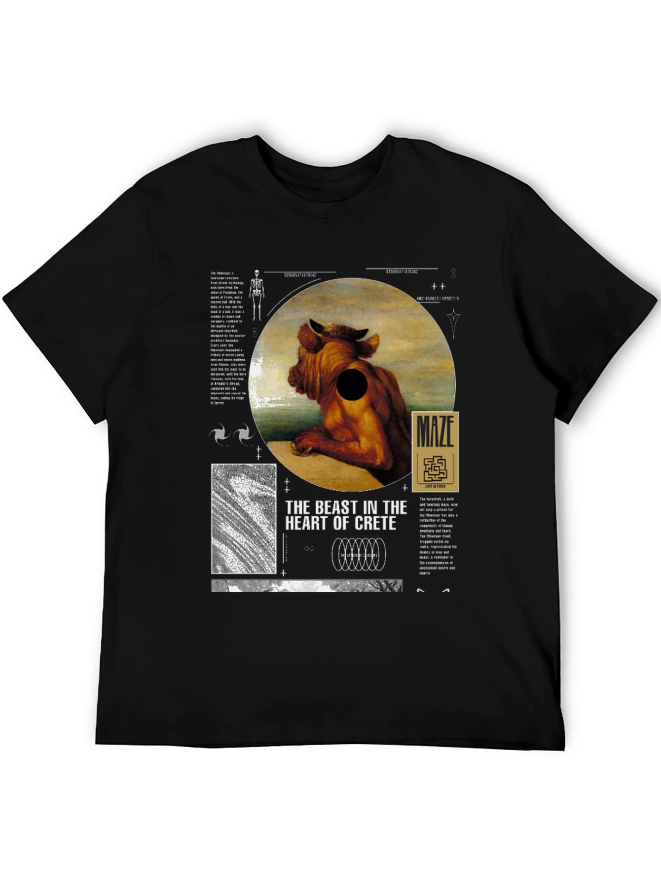 The Beast in the Heart of Crete Graphic Tee