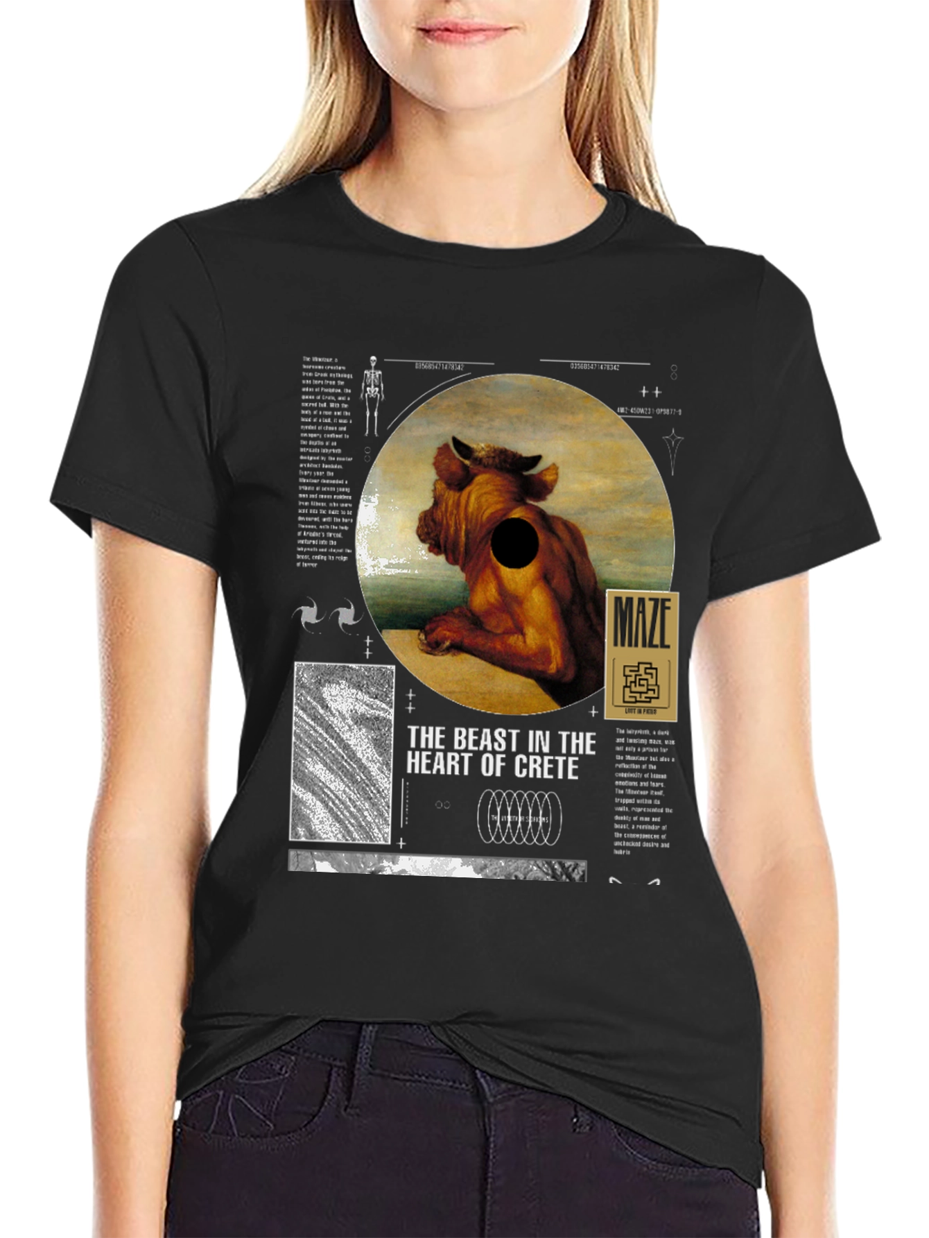 The Beast in the Heart of Crete Graphic Tee