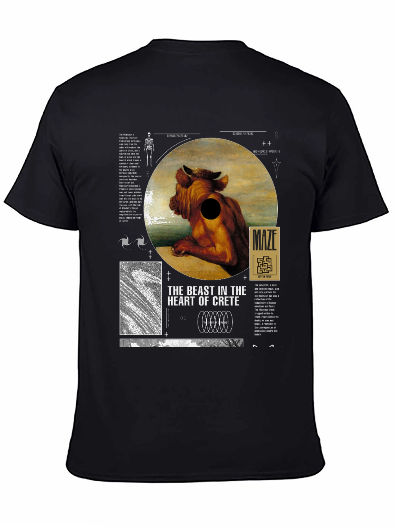The Beast in the Heart of Crete Graphic Tee