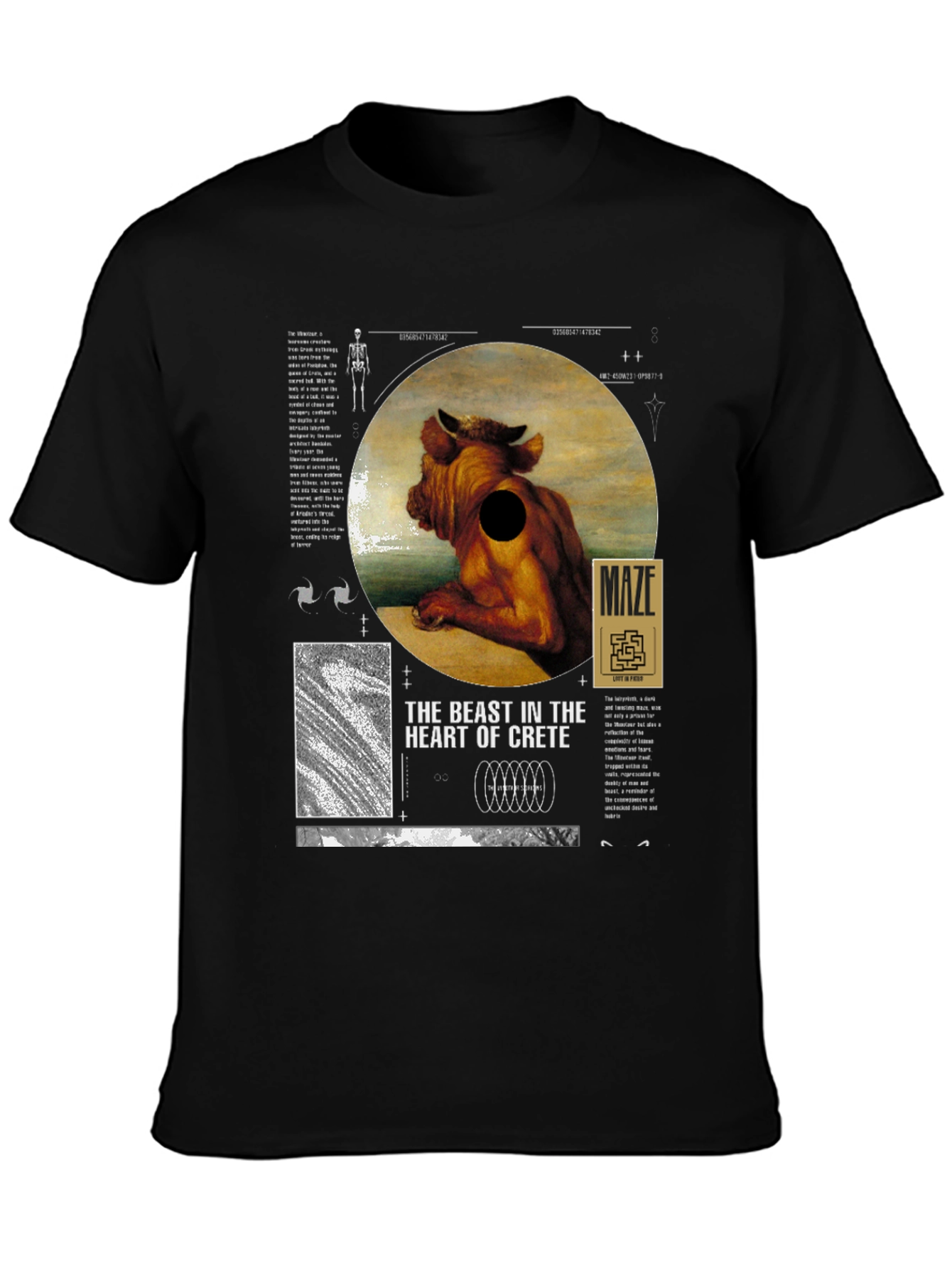 The Beast in the Heart of Crete Graphic Tee