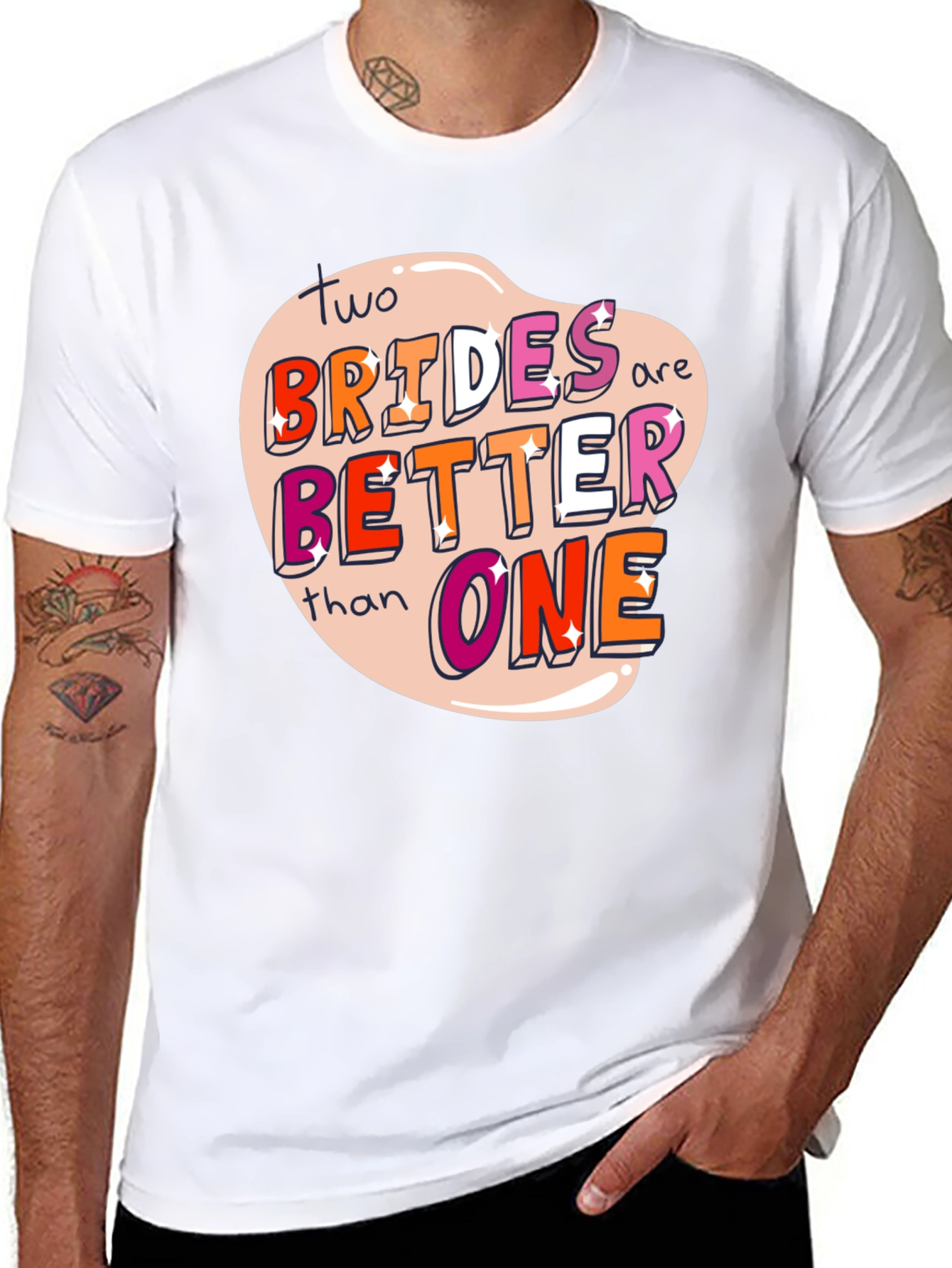 Two Brides Are Better Than One Pride T-Shirt