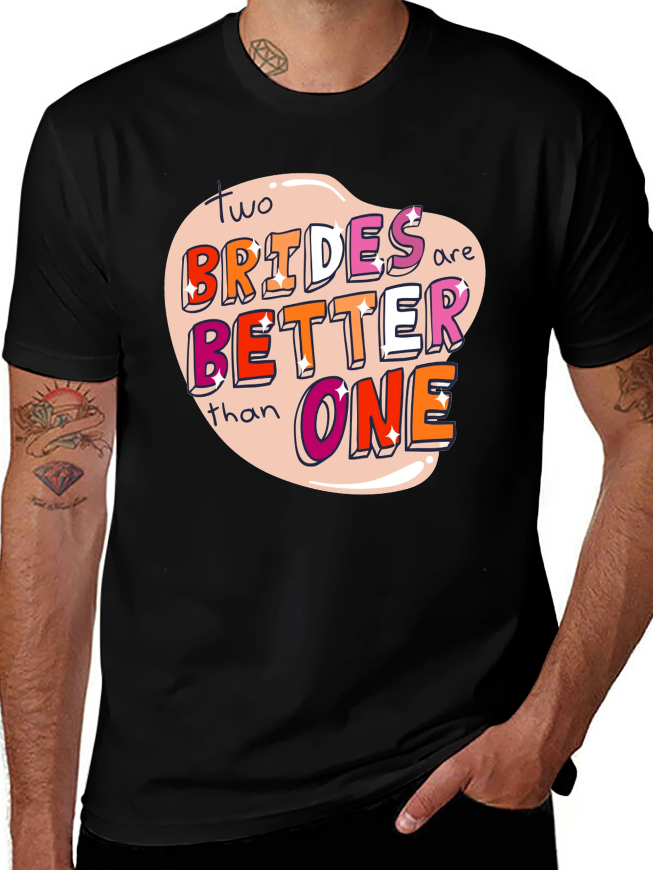 Two Brides Are Better Than One Pride T-Shirt