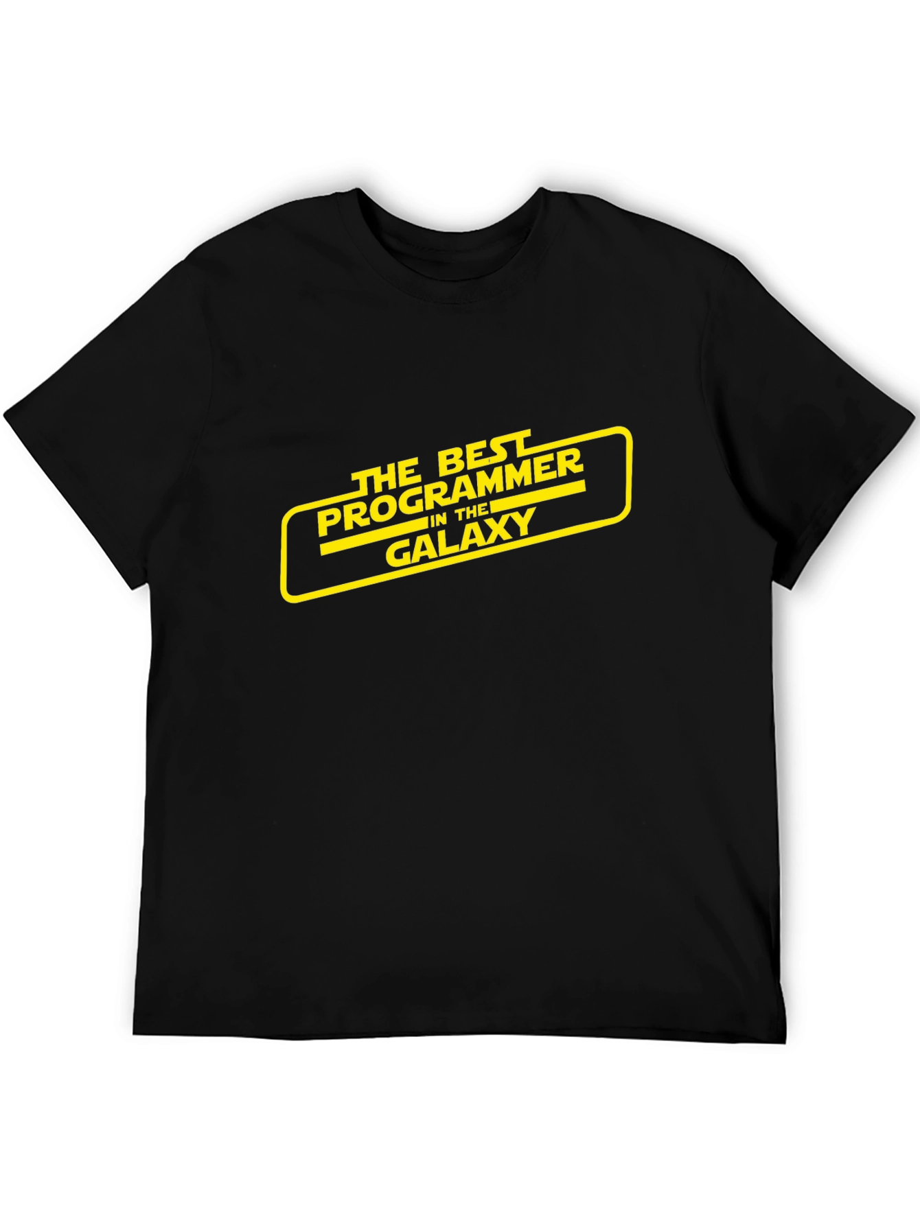 Best Programmer in the Galaxy Black T-Shirt