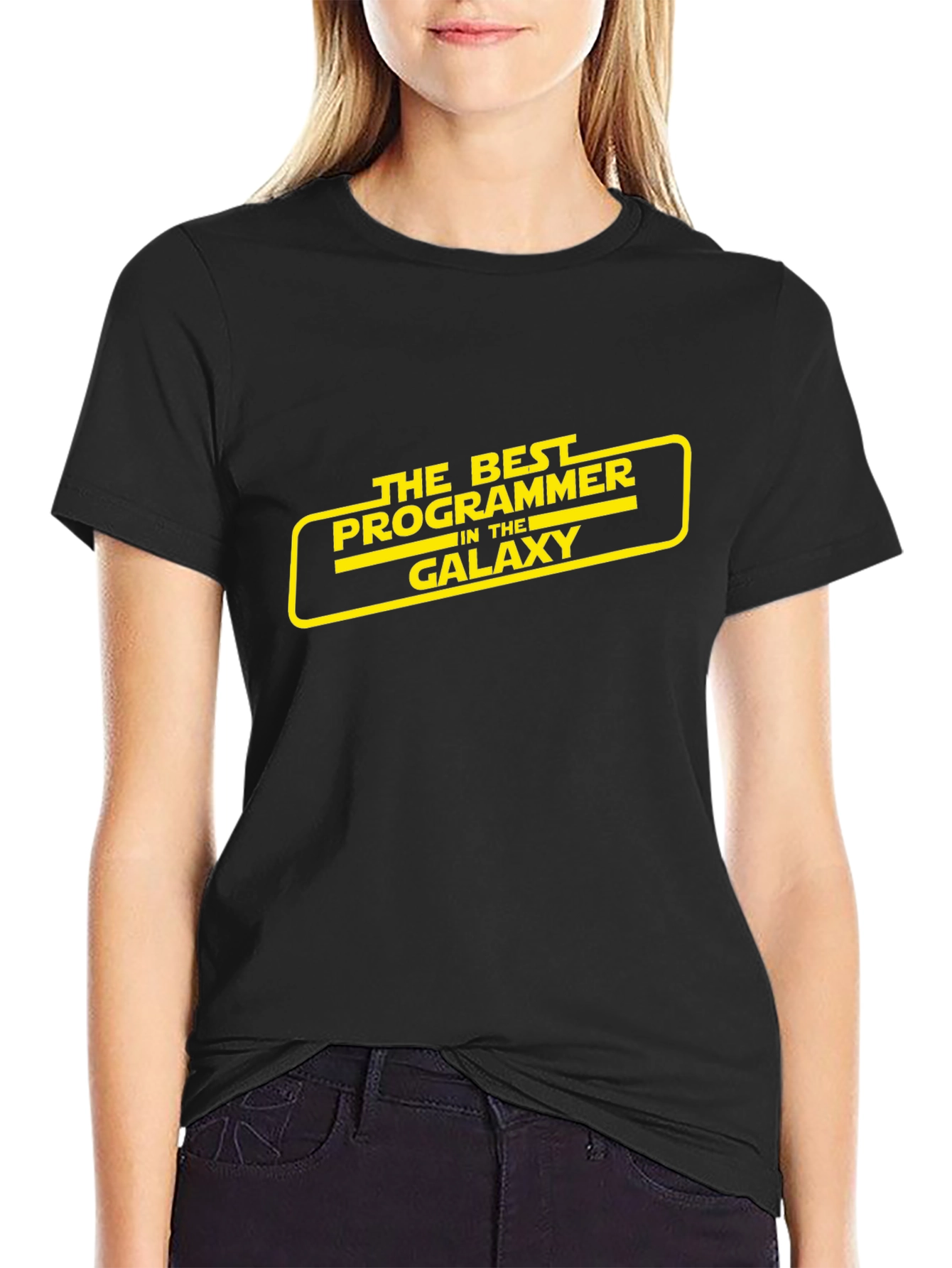 Best Programmer in the Galaxy Black T-Shirt
