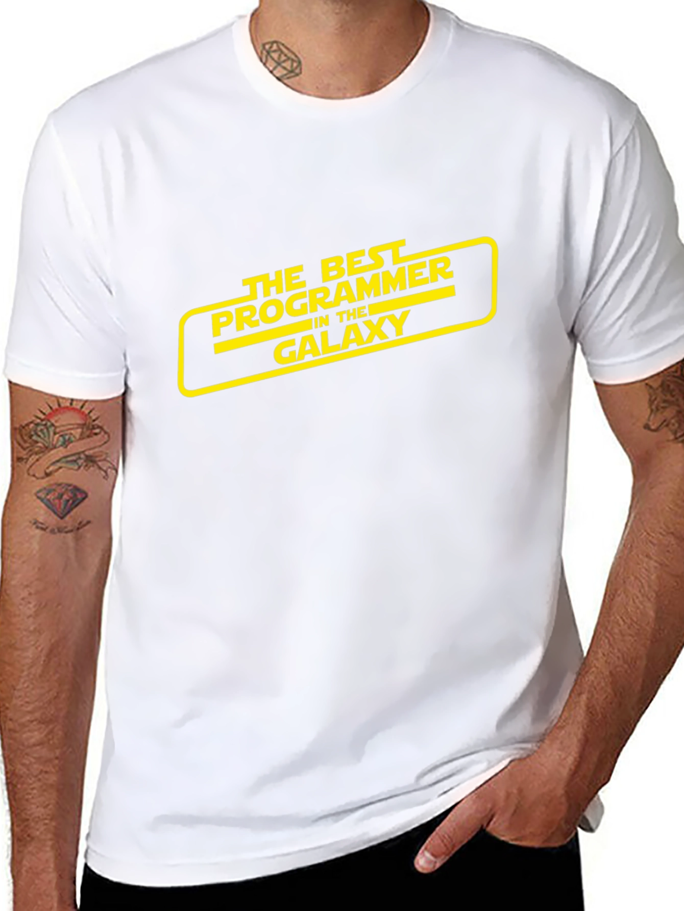 Best Programmer in the Galaxy Black T-Shirt