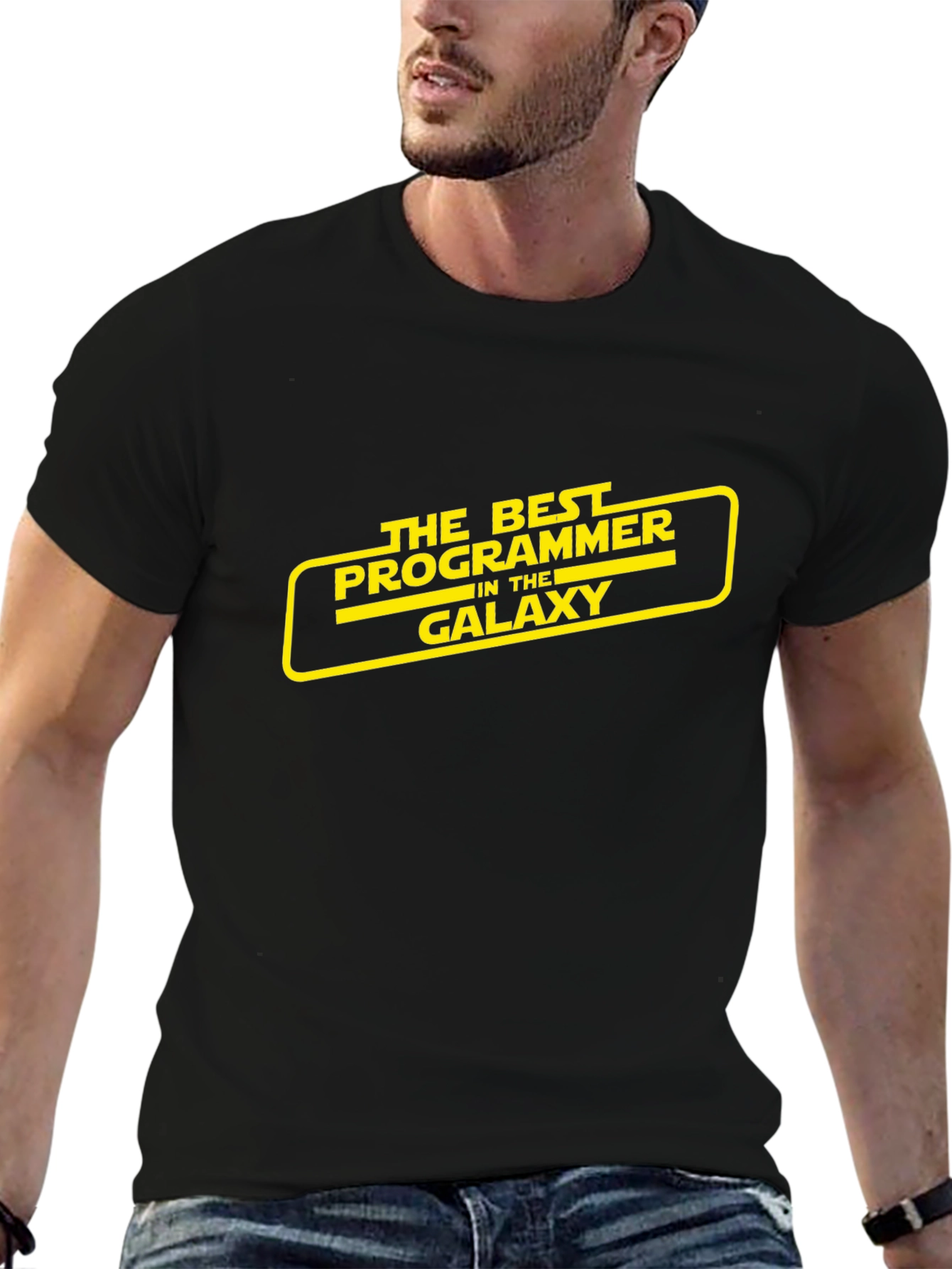 Best Programmer in the Galaxy Black T-Shirt