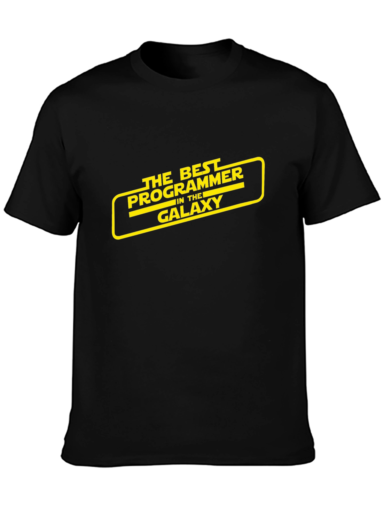 Best Programmer in the Galaxy Black T-Shirt