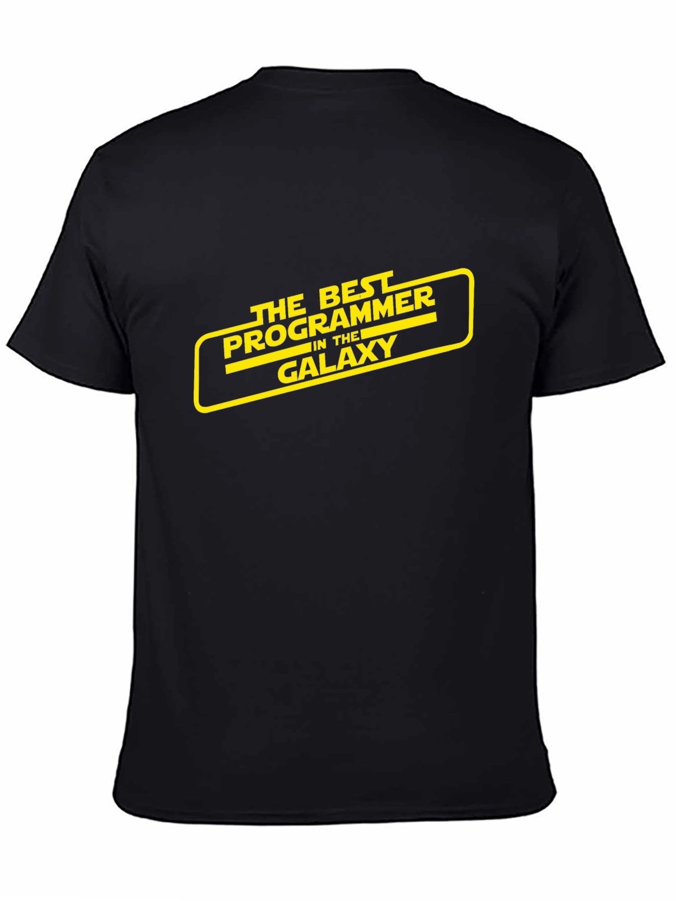 Best Programmer in the Galaxy Black T-Shirt