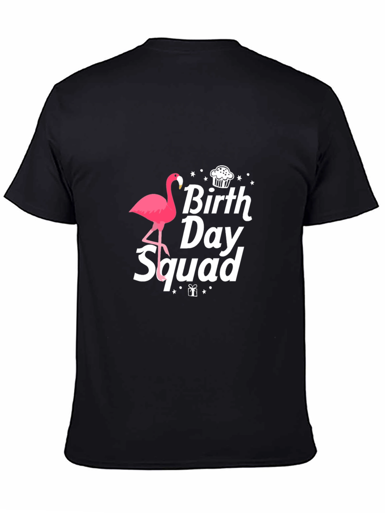 Birthday Squad Flamingo T-Shirt