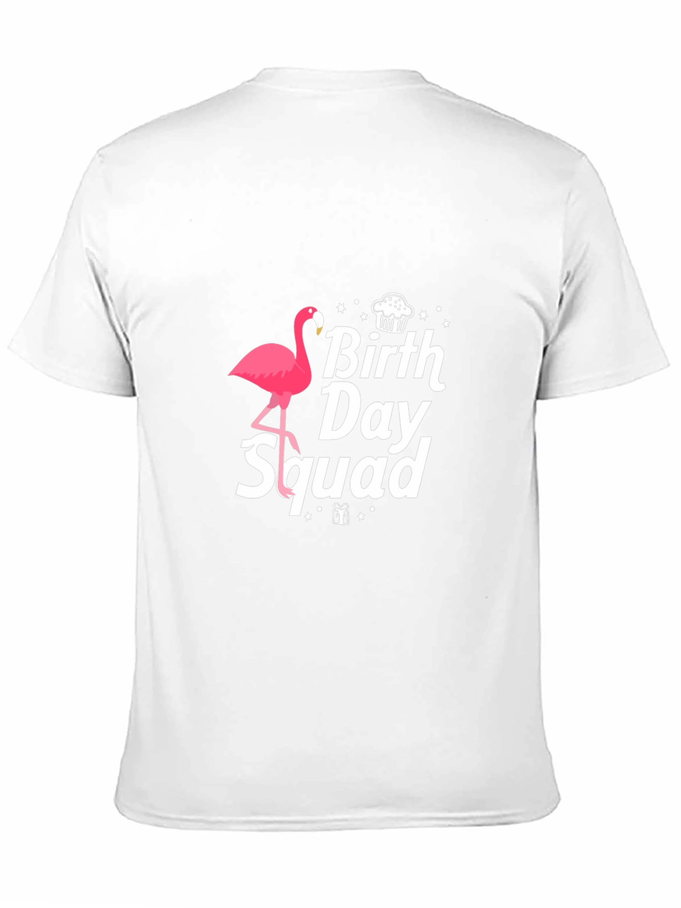 Birthday Squad Flamingo T-Shirt