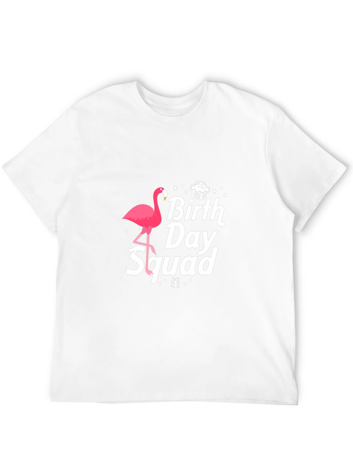 Birthday Squad Flamingo T-Shirt