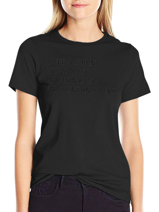 Boyfriend Bias T-Shirt - Korean Pop Culture Fan Tee